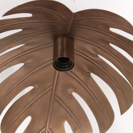 Steinhauer Plafondlamp Feuilleter L 38 cm brons Steinhauer Plafondlamp Feuilleter L 38 cm brons