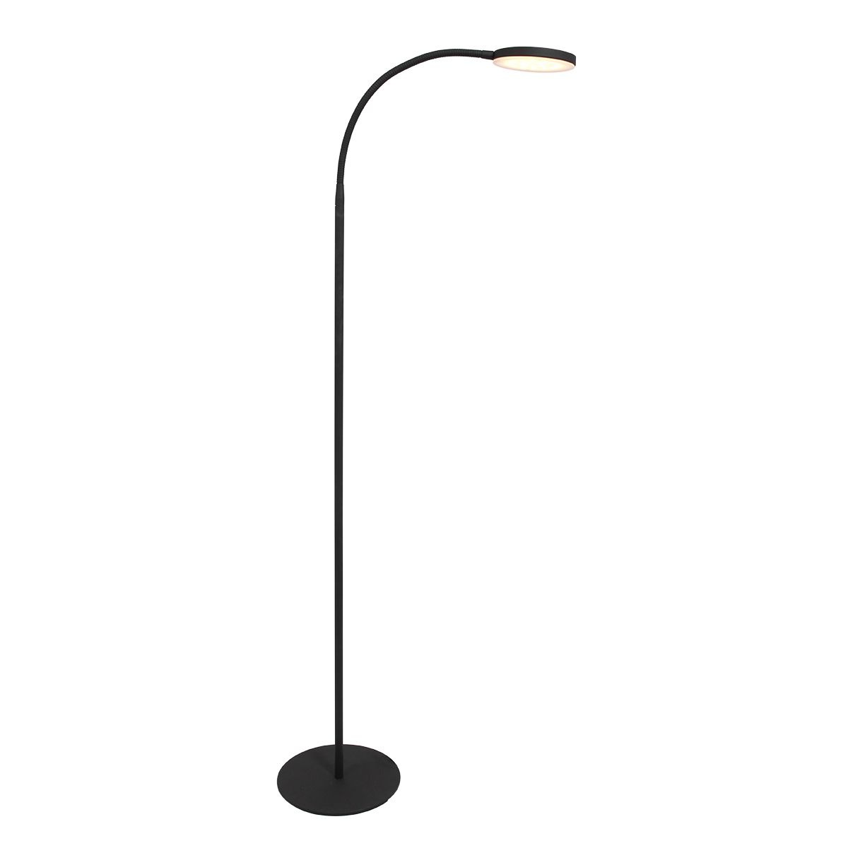 Steinhauer Flexibele led leeslamp Platu zwart 3351ZW