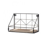 Paul Neuhaus Wandlamp LED plank L 30 cm bruin zwart Paul Neuhaus Wandlamp LED plank L 30 cm bruin zwart