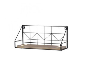 Paul Neuhaus Wandlamp LED plank L 45 cm bruin zwart Paul Neuhaus Wandlamp LED plank L 45 cm bruin zwart