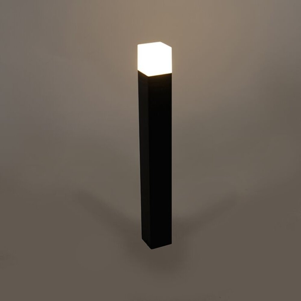 Buitenlamp Cube staand zwart groot Buitenlamp Cube staand zwart groot