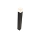 Lamponline Buitenlamp Cube staand zwart groot Lamponline Buitenlamp Cube staand zwart groot