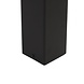 Lamponline Buitenlamp Cube staand zwart groot Lamponline Buitenlamp Cube staand zwart groot