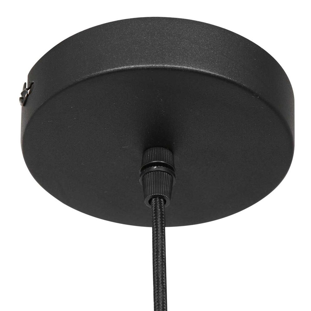 Steinhauer Hanglamp bollique Ø 30 cm 3498 zwart Steinhauer Hanglamp bollique Ø 30 cm 3498 zwart