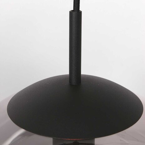 Steinhauer Hanglamp bollique Ø 30 cm 3498 zwart Steinhauer Hanglamp bollique Ø 30 cm 3498 zwart