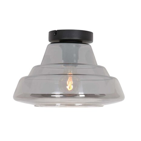 Steinhauer Plafondlamp reflexion Ø 30 cm 3389 zwart