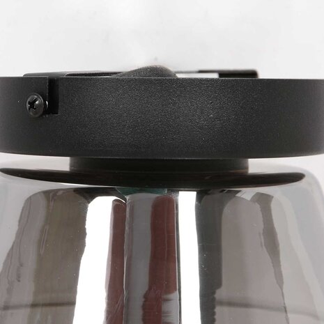 Steinhauer Plafondlamp reflexion Ø 30 cm 3389 zwart