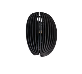 Blij Design  Wandlamp Swan H 27 cm zwart Blij Design  Wandlamp Swan H 27 cm zwart