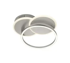 Paul Neuhaus Plafondlamp Baikal 3 lichts mat chroom Paul Neuhaus Plafondlamp Baikal 3 lichts mat chroom