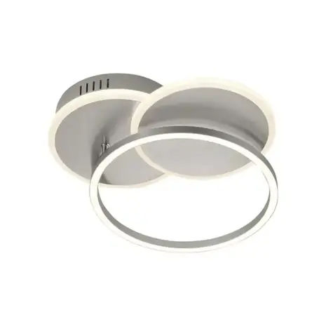 Paul Neuhaus Plafondlamp Baikal 3 lichts mat chroom Paul Neuhaus Plafondlamp Baikal 3 lichts mat chroom