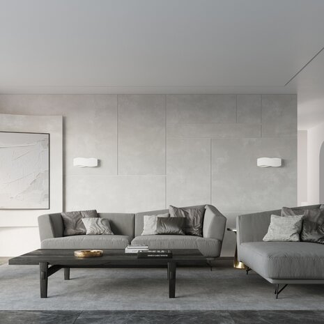 Sollux Wandlamp Tila B 30 cm excl. G9 wit