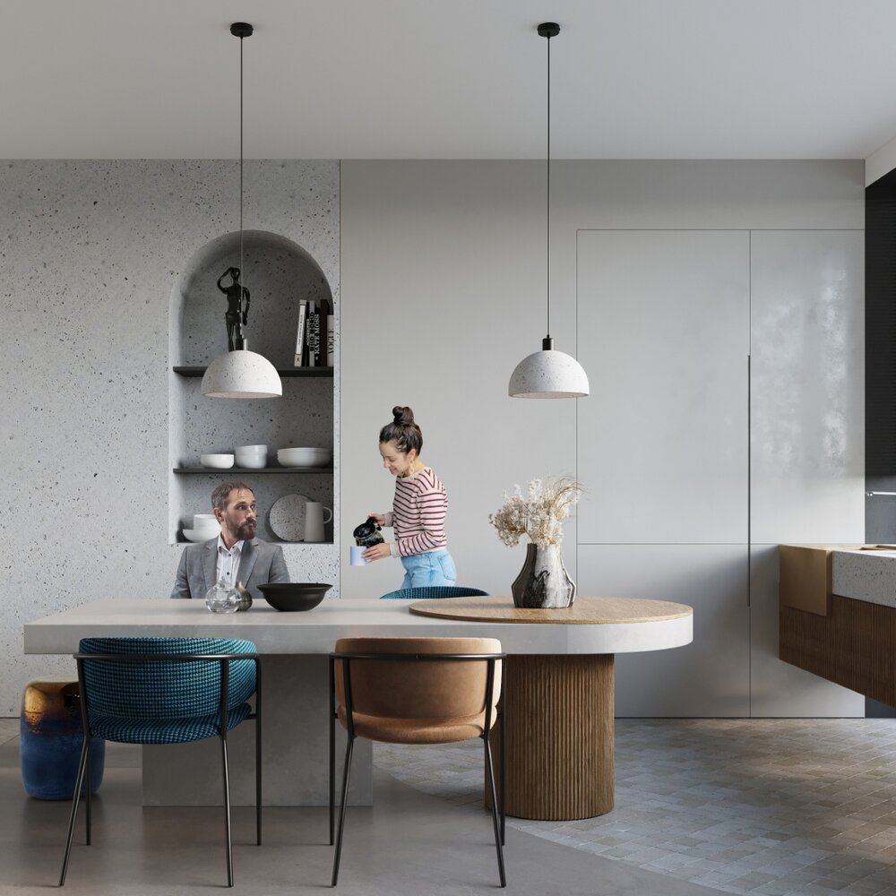 Sollux Hanglamp Pablito Ø 30 cm beton grijs Sollux Hanglamp Pablito Ø 30 cm beton grijs