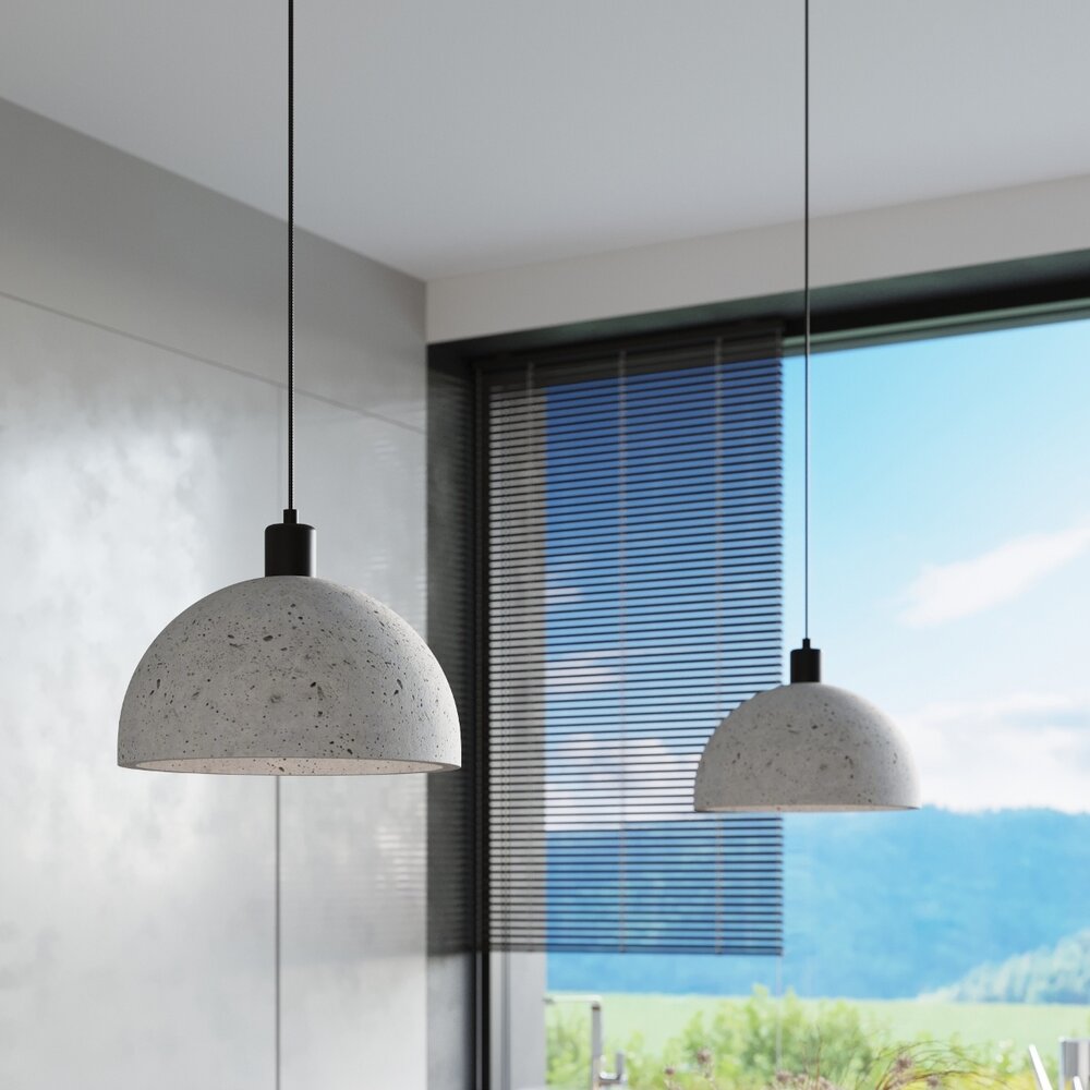 Sollux Hanglamp Pablito Ø 30 cm beton grijs Sollux Hanglamp Pablito Ø 30 cm beton grijs