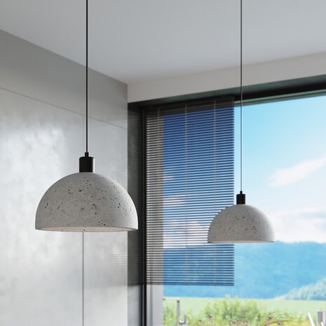 Sollux Hanglamp Pablito Ø 30 cm beton grijs Sollux Hanglamp Pablito Ø 30 cm beton grijs