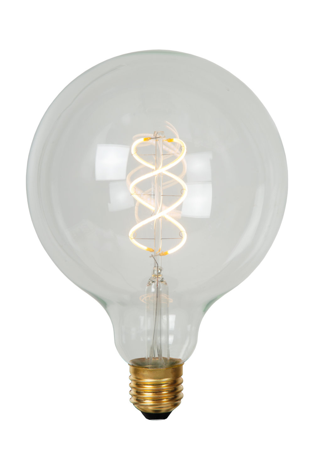 Lucide G125 Filament lamp Ø 12,5 cm LED Dimb. E27 1x5W 2700K Transparant
