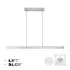 Hanglamp e-Lift + e-Slide L 120-200 cm mat chroom Hanglamp e-Lift + e-Slide L 120-200 cm mat chroom