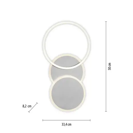 Paul Neuhaus Plafondlamp Baikal 3 lichts mat chroom Paul Neuhaus Plafondlamp Baikal 3 lichts mat chroom