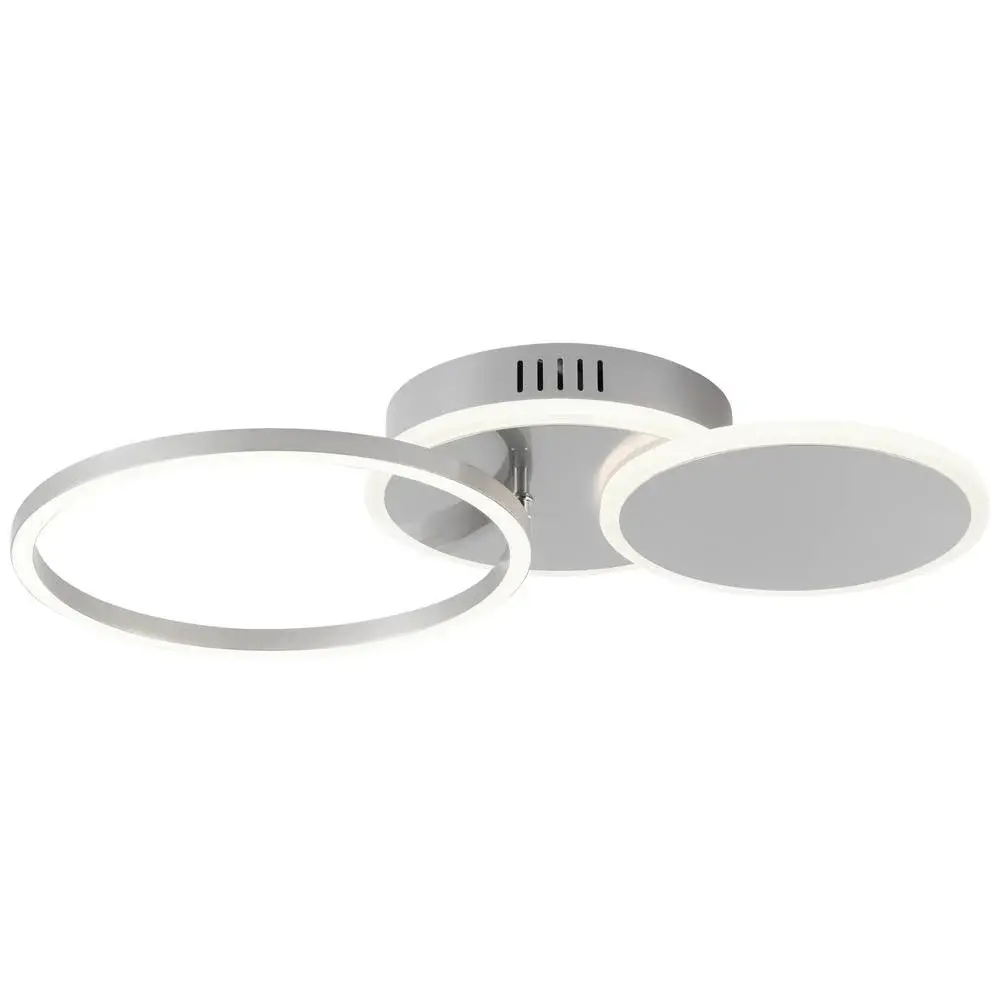 Paul Neuhaus Plafondlamp Baikal 3 lichts mat chroom Paul Neuhaus Plafondlamp Baikal 3 lichts mat chroom