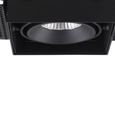 Artdelight Inbouwspot Trofa 1 lichts GU10 Trimless zwart Artdelight Inbouwspot Trofa 1 lichts GU10 Trimless zwart
