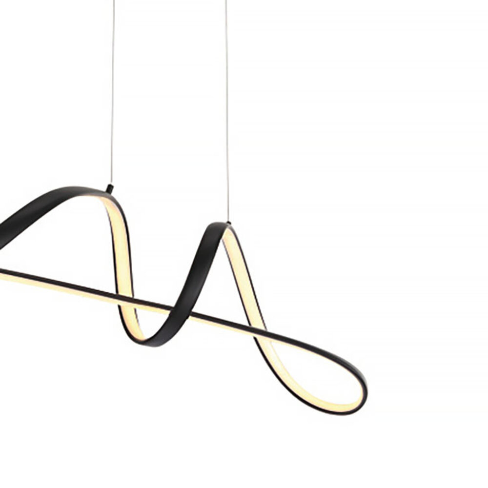 Freelight Hanglamp Naromi zwart met 3 stappen dimmer Freelight Hanglamp Naromi zwart met 3 stappen dimmer