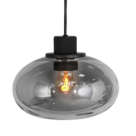 Steinhauer Hanglamp reflexion L 140 cm B 25 cm 9 lichts 3796 zwart Steinhauer Hanglamp reflexion L 140 cm B 25 cm 9 lichts 3796 zwart