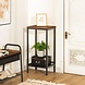 Ylumen Bijzettafel Julian H 73.5 cm bruin zwart Ylumen Bijzettafel Julian H 73.5 cm bruin zwart