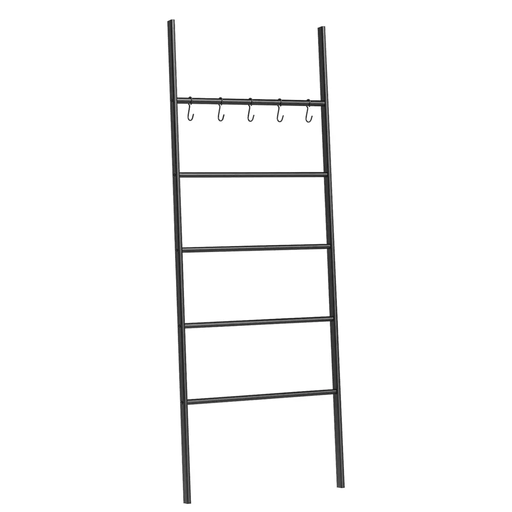 Ylumen Decoratieve ladder Tess H 177 cm zwart