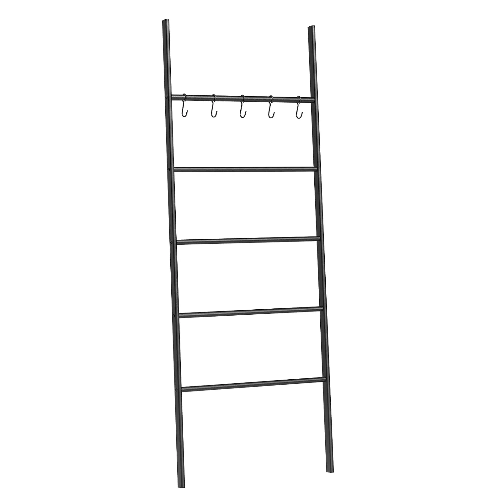 Ylumen Decoratieve ladder Tess H 177 cm zwart