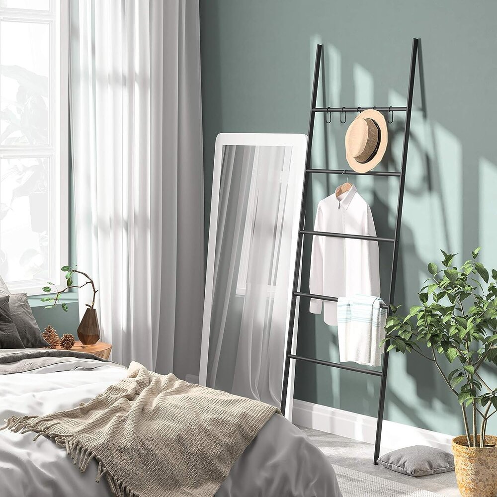 Ylumen Decoratieve ladder Tess H 177 cm zwart