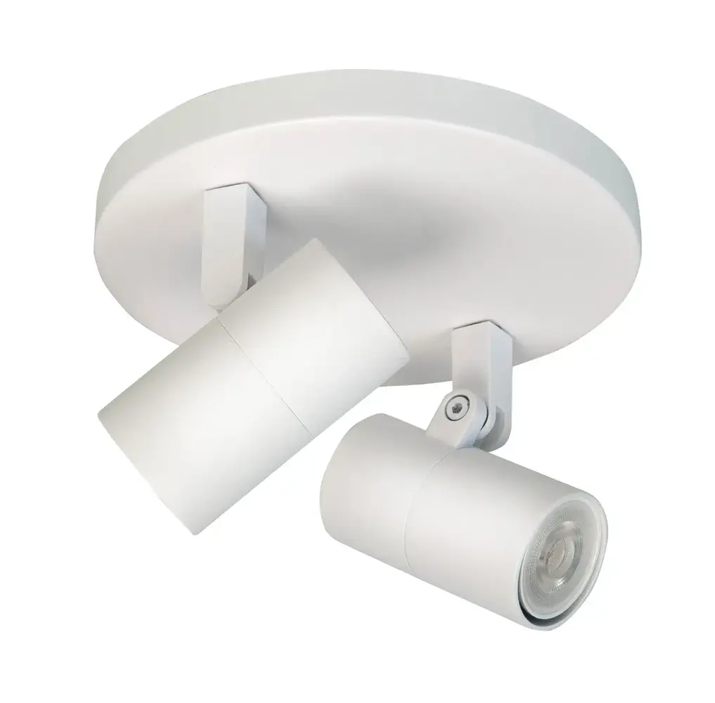 Highlight Spot Picollo 2 lichts Ø 15 cm incl mini GU10 wit Highlight Spot Picollo 2 lichts Ø 15 cm incl mini GU10 wit