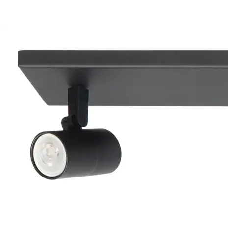 Highlight Spot Picollo 4 lichts L 65 cm incl mini GU10 zwart