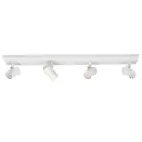 Highlight Spot Picollo 4 lichts L 65 cm incl mini GU10 wit