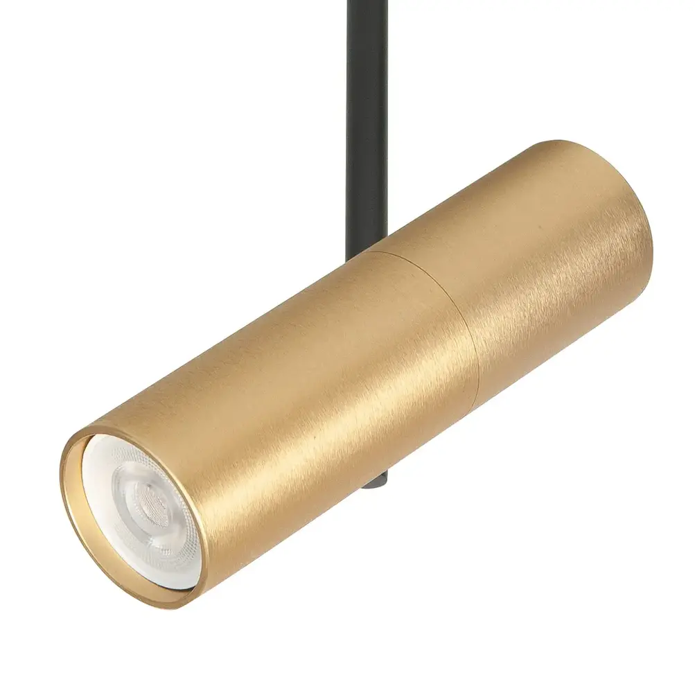 Highlight Spot Trend 2 lichts Ø 15 cm incl mini GU10 zwart goud Highlight Spot Trend 2 lichts Ø 15 cm incl mini GU10 zwart goud