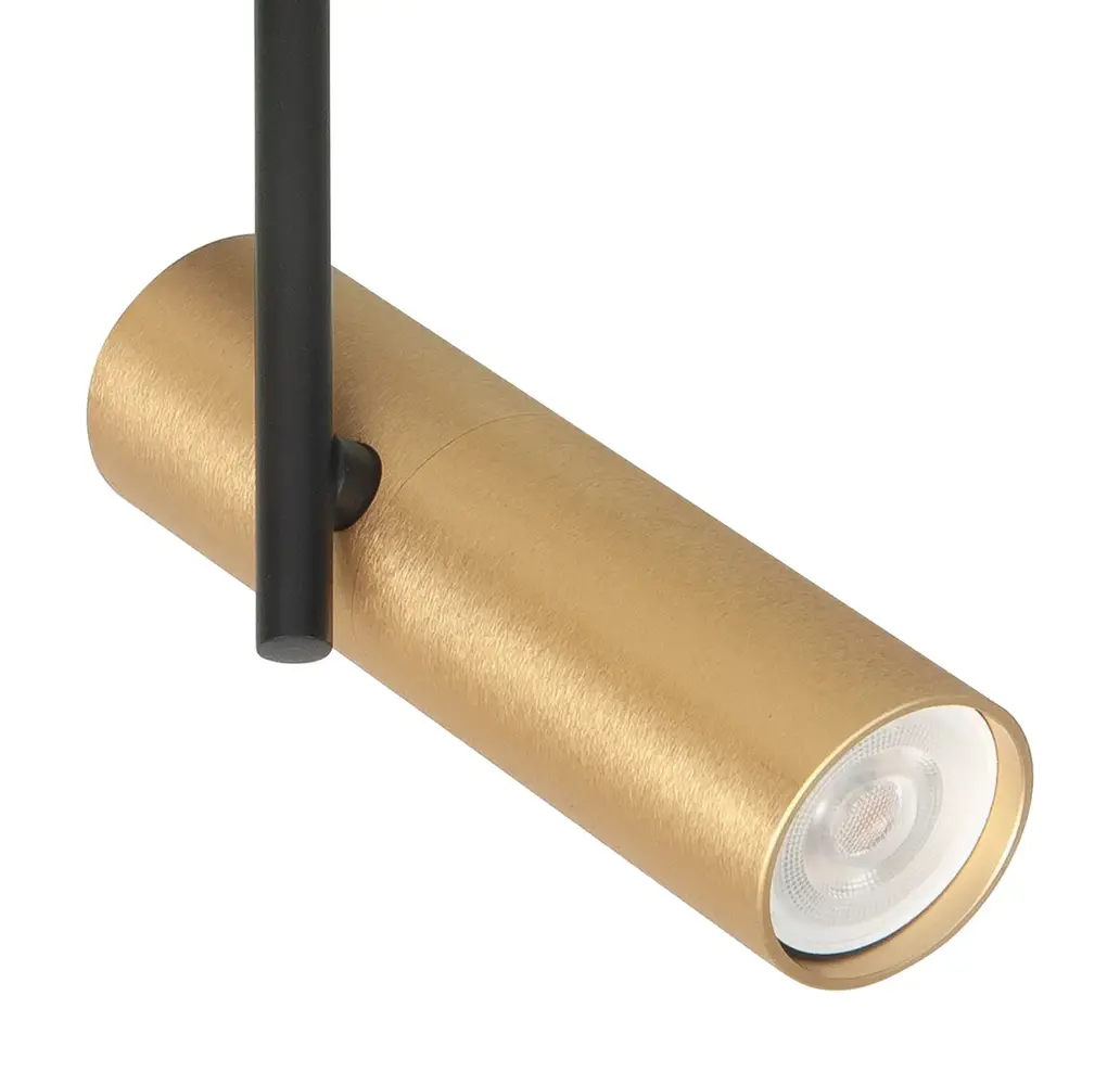 Highlight Spot Trend 3 lichts Ø 20 cm incl mini GU10 zwart goud Highlight Spot Trend 3 lichts Ø 20 cm incl mini GU10 zwart goud