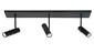 Spot Trend 3 lichts L 65 cm incl mini GU10 zwart Spot Trend 3 lichts L 65 cm incl mini GU10 zwart
