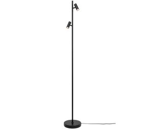 Nordlux Vloerlamp Omari 2 lichts H141 cm zwart Nordlux Vloerlamp Omari 2 lichts H141 cm zwart
