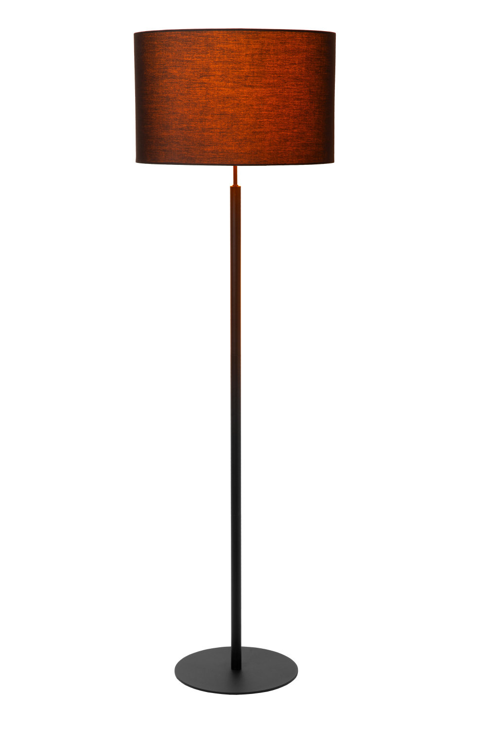 MAYA Vloerlamp Ø 45 cm 1xE27 Zwart