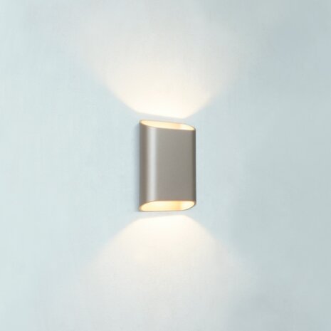 Artdelight Wandlamp Diaz Small H 15 cm champagne Artdelight Wandlamp Diaz Small H 15 cm champagne