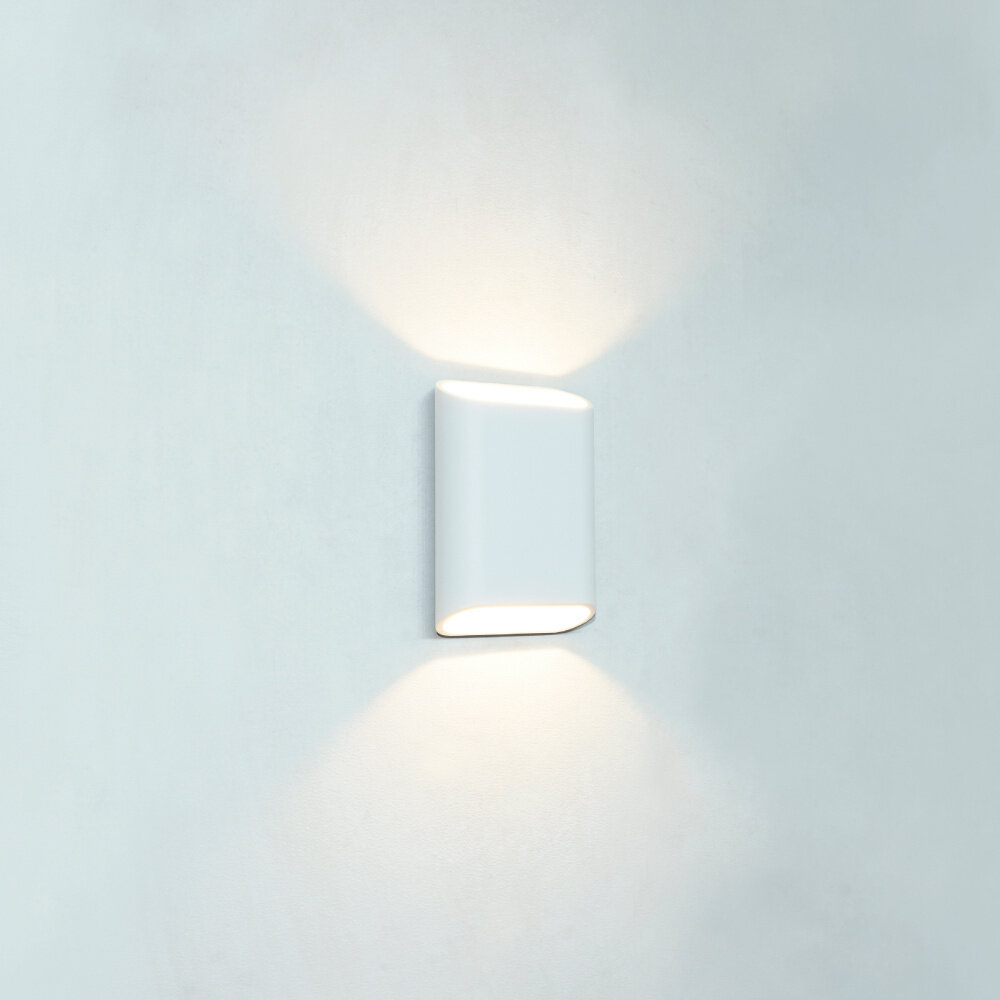 Artdelight Wandlamp Diaz Small H 15 cm wit Artdelight Wandlamp Diaz Small H 15 cm wit