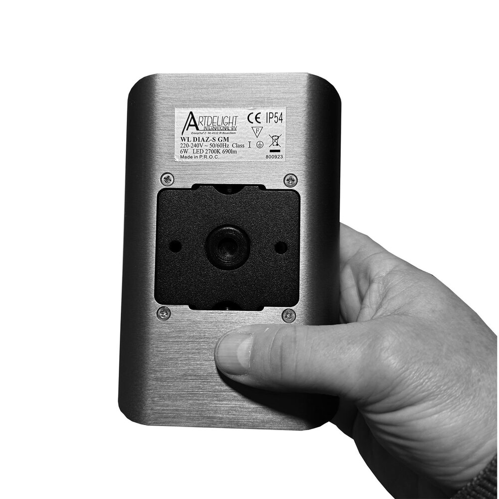 Artdelight Wandlamp Diaz Small H 15 cm zwart goud Artdelight Wandlamp Diaz Small H 15 cm zwart goud