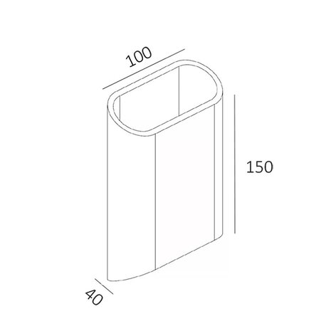 Artdelight Wandlamp Diaz Small H 15 cm goud Artdelight Wandlamp Diaz Small H 15 cm goud