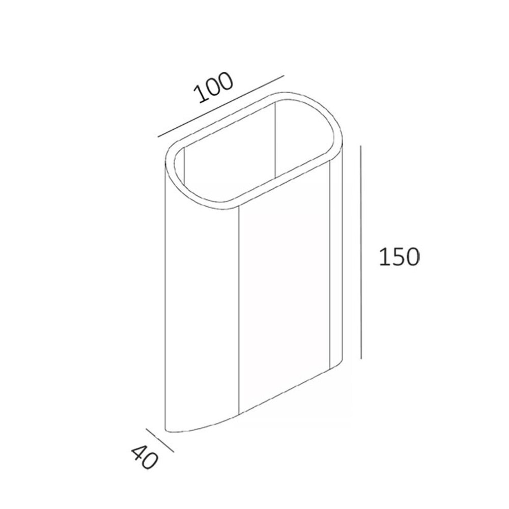 Artdelight Wandlamp Diaz Small H 15 cm koper brons Artdelight Wandlamp Diaz Small H 15 cm koper brons