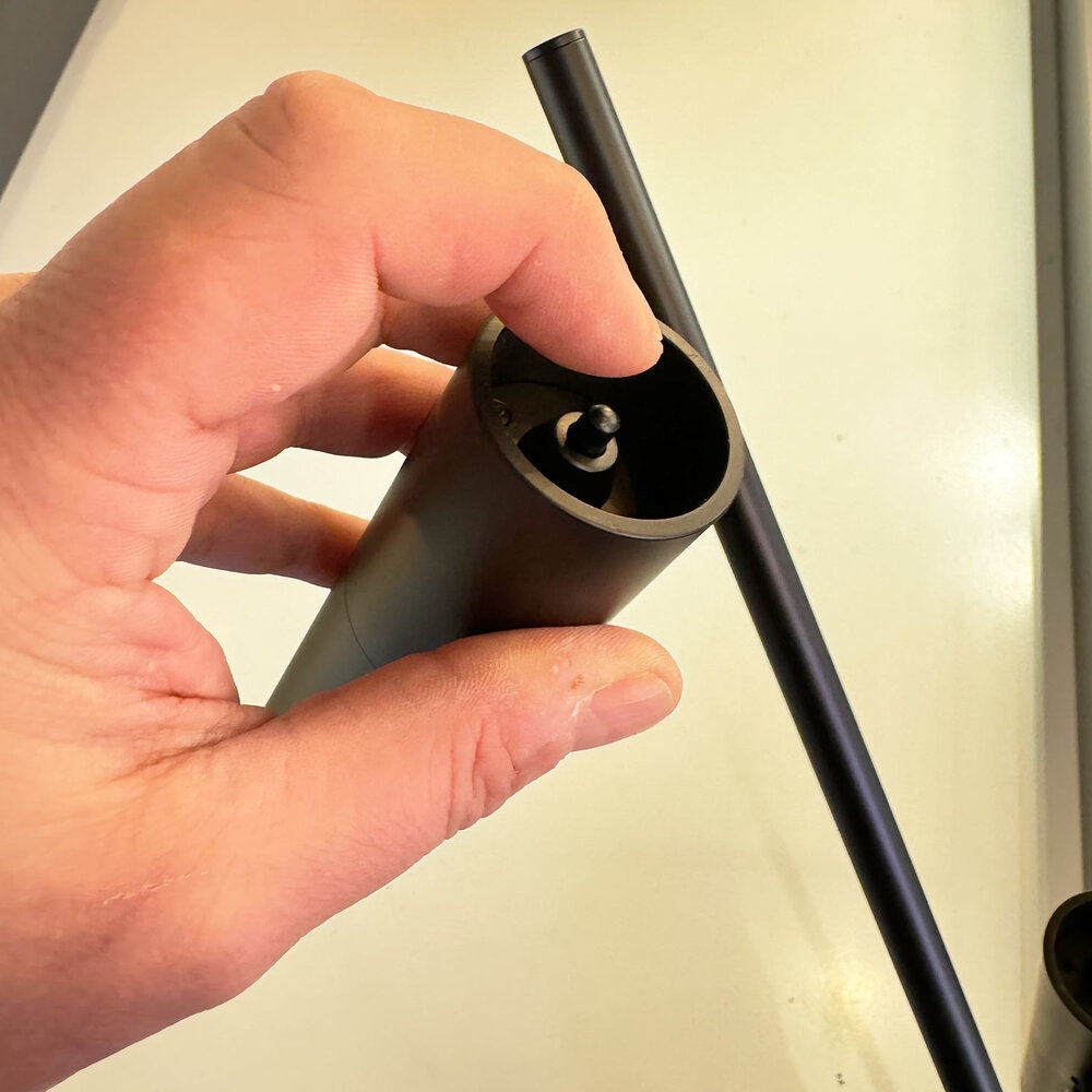 Highlight Vloerlamp Trend 1 lichts H 132 cm incl mini GU10 zwart