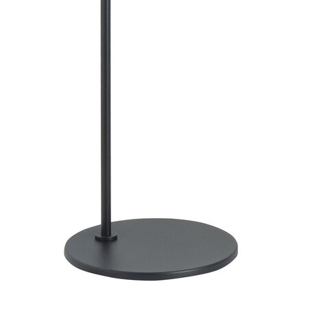 Highlight Vloerlamp Trend 1 lichts H 132 cm incl mini GU10 zwart