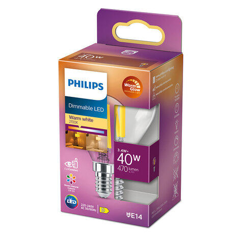 Philips e14 2024 warm glow