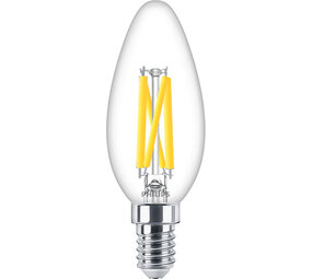 Philips LED E14 kaars 40-3.4 Watt Philips warmglow  filament DIM