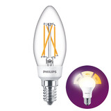 Philips LED E14 kaars 5 Watt Philips SceneSwitch filament DIM Philips LED E14 kaars 5 Watt Philips SceneSwitch filament DIM