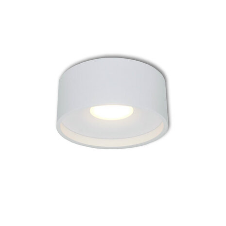 Artdelight Plafondlamp Oran  Ø 12 cm wit
