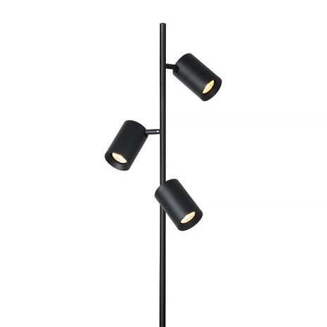 Artdelight Vloerlamp Megano 3 lichts H 160 cm zwart Artdelight Vloerlamp Megano 3 lichts H 160 cm zwart