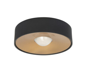 Highlight Plafondlamp Bright  Ø 15 cm zwart goud Highlight Plafondlamp Bright  Ø 15 cm zwart goud